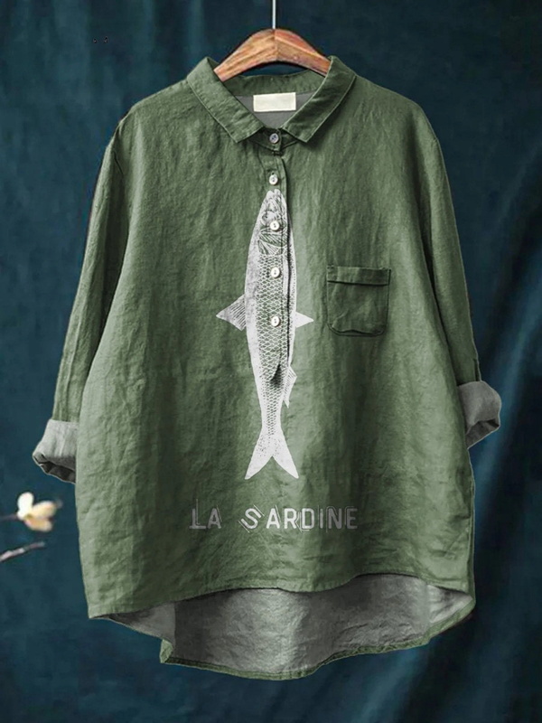 Sophie - Chemise Légère Élégante - Vert
